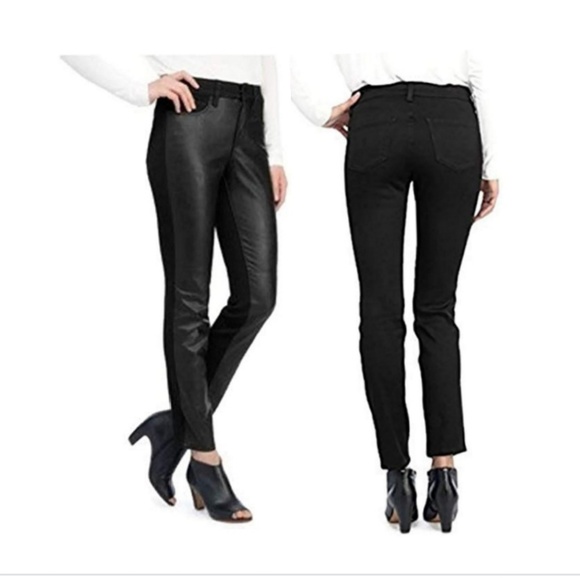 nydj alina legging jeans black